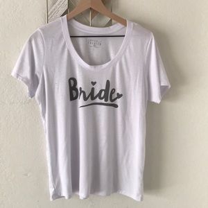 Bride tee shirt